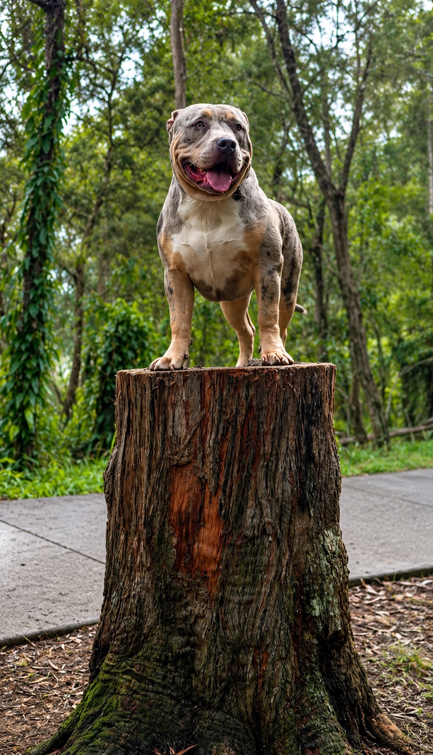 Xena on bridge
